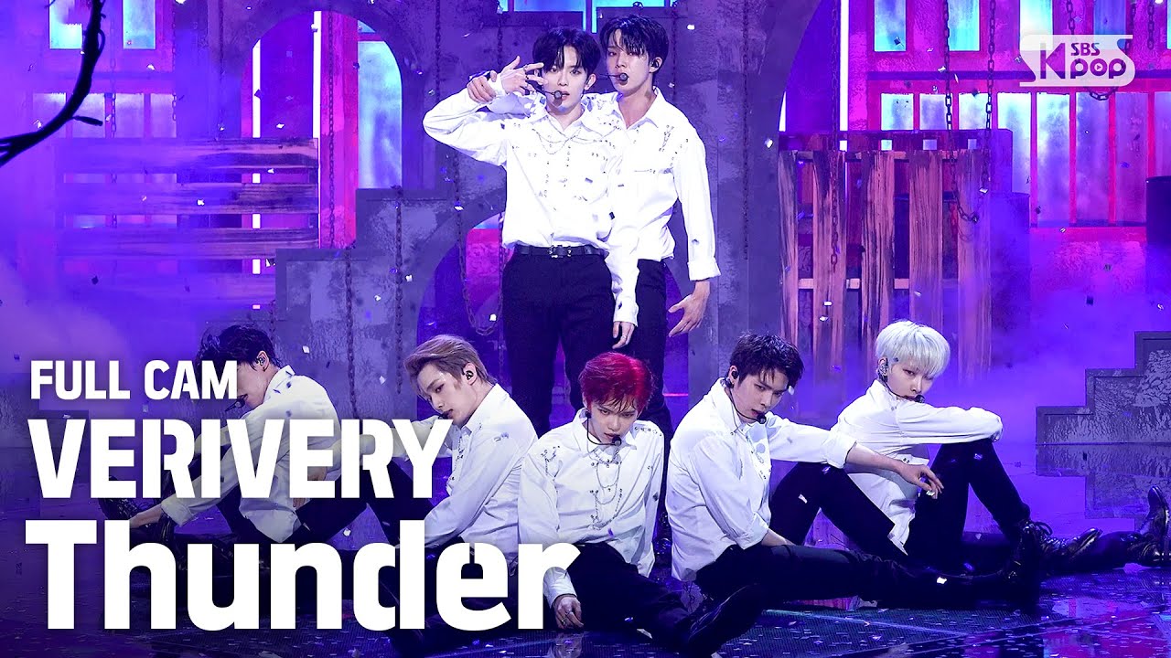 [안방1열 직캠4K] 베리베리 'Thunder' 풀캠 (VERIVERY Full Cam)│@SBS Inkigayo_2020.7.5
