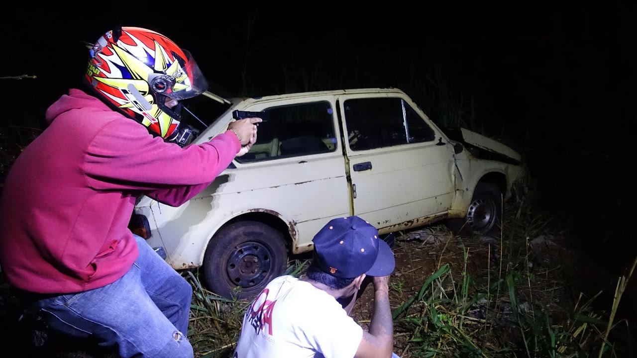 O CARRO ASSOMBRADO ✝ - Ca&ccedil;adores de Lendas (Cenas Reais)