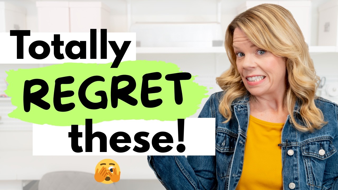 My Most Embarrassing Organizing Mistakes (I Can't Believe I Did These)!