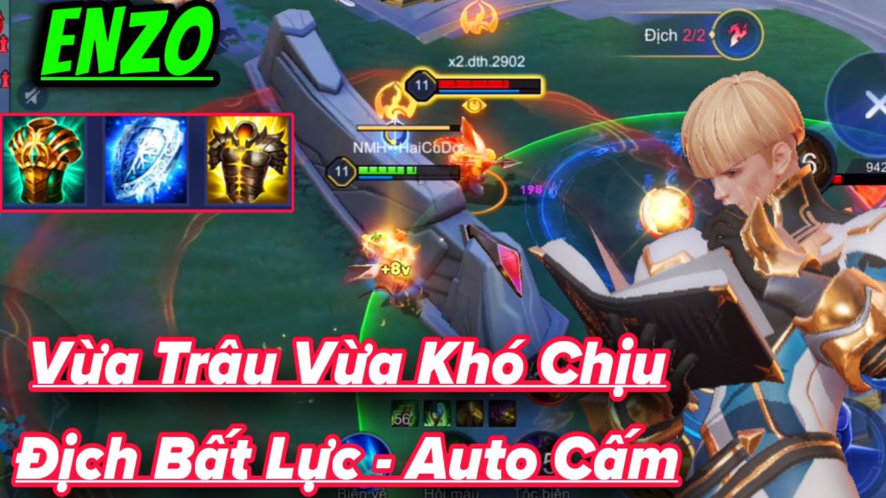 ENZO Liên Quân || Vừa Trâu Bò Vừa Khó Chịu Đây Là Lý Do Bị AUTO Cấm Khiến Địch Bất Ngờ
