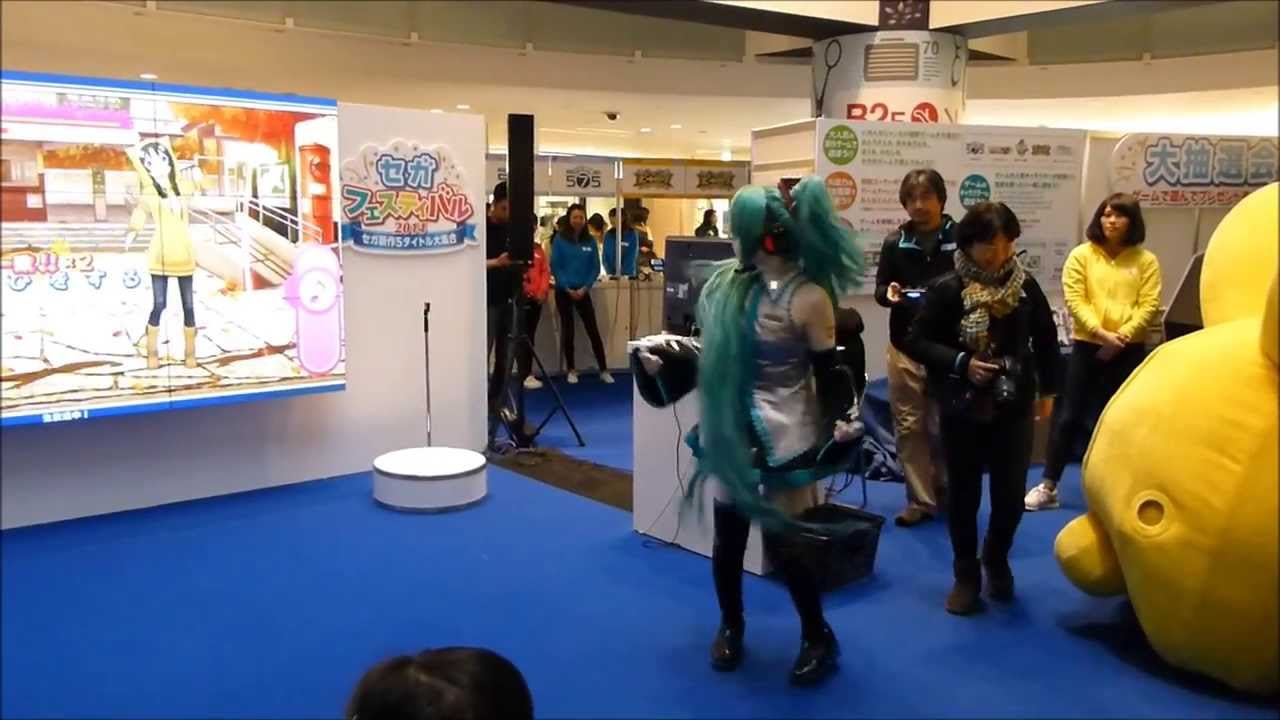 セガフェスティバル2014なんば 1日目午後５時の回 ミクナノーさんたち