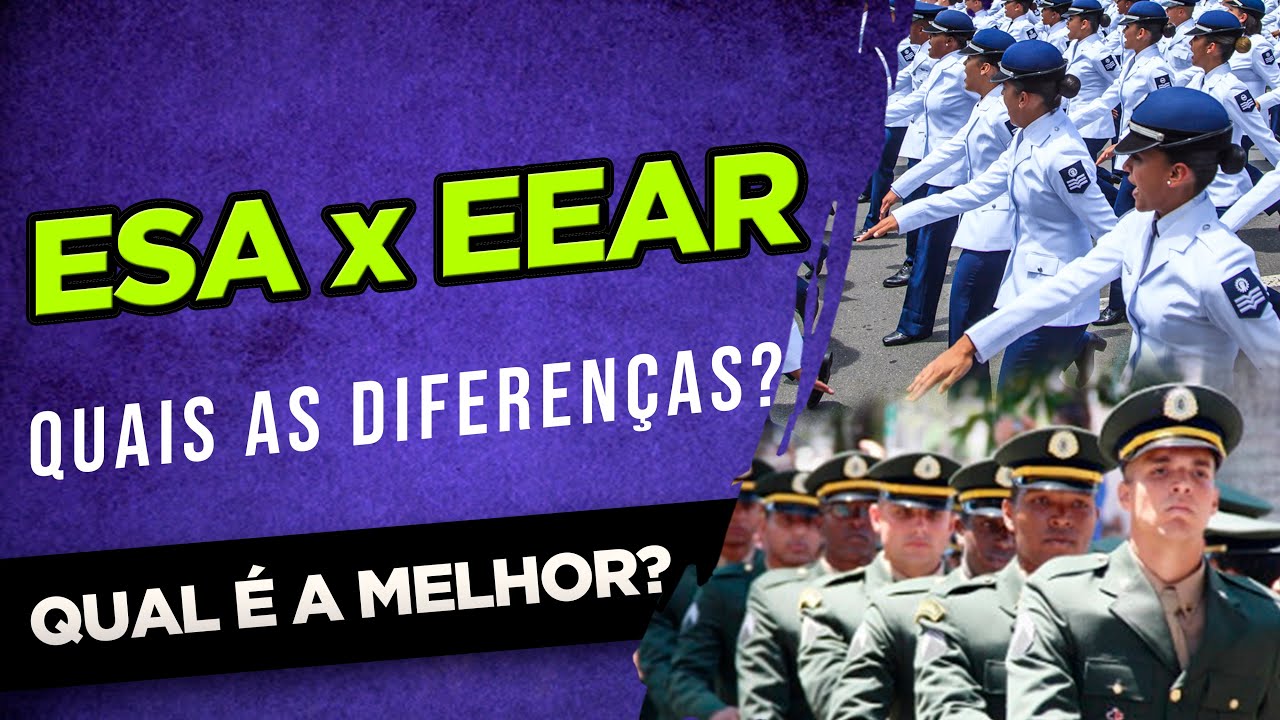 Qual é o melhor concurso, ESA ou EEAR?