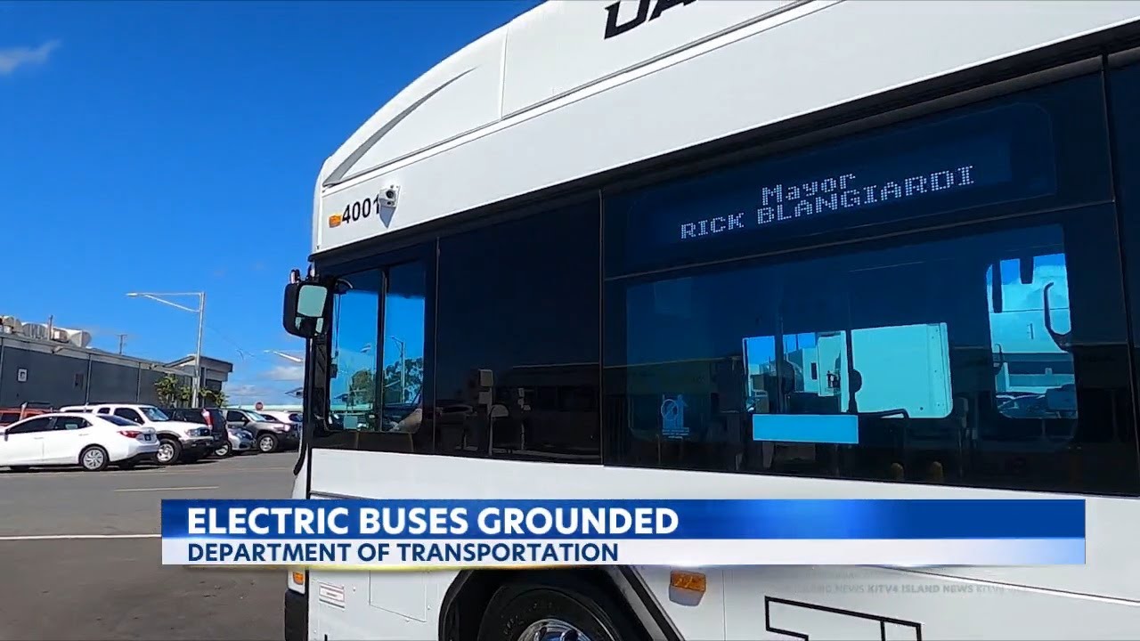 Electric issues ground entire fleet of Oahu buses