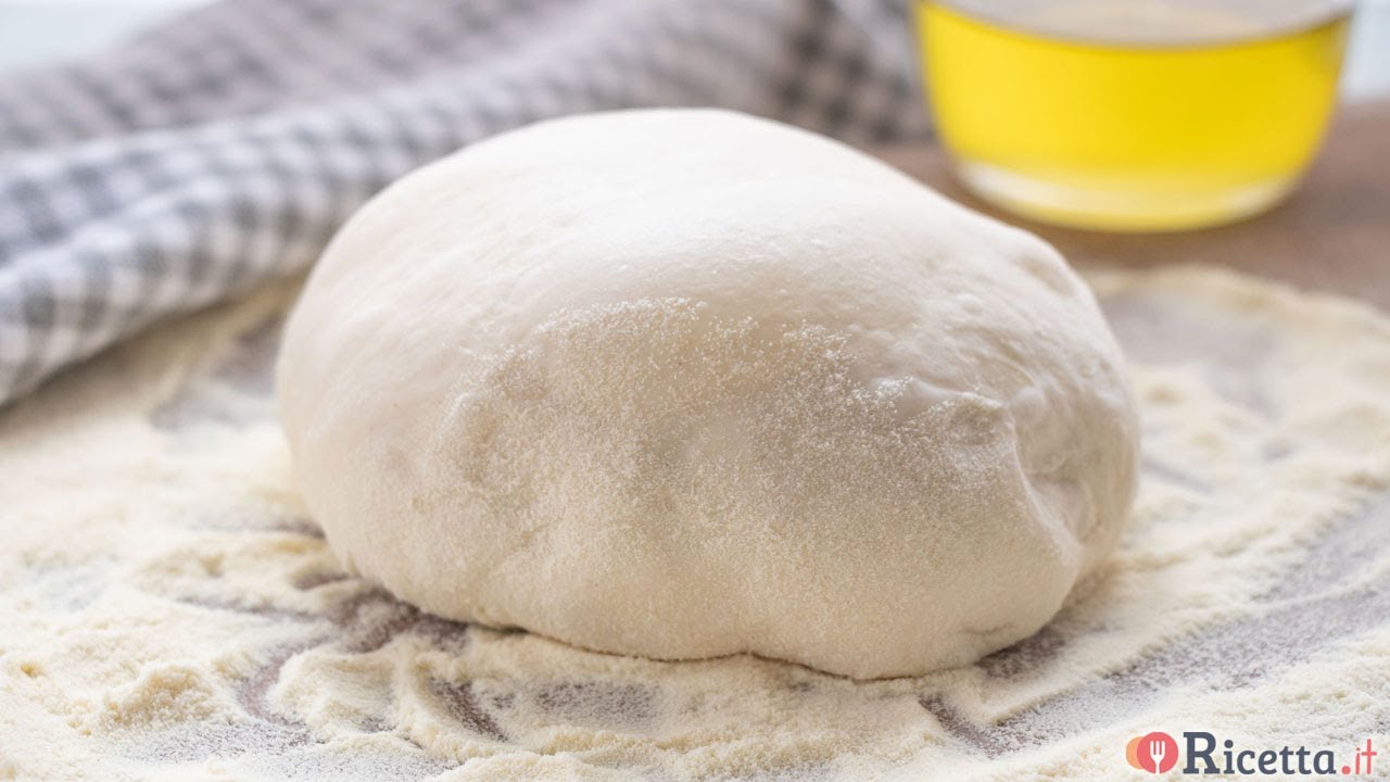 Impasto per la Pizza fatto in casa (senza impastare) - Ricetta.it