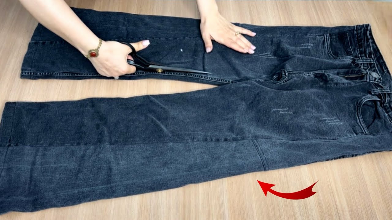✅💥 [DIY] Interesting tutorial ♻️ How to turn old clothes into new clothes ✂️ Pants|jacket|vest 🧵