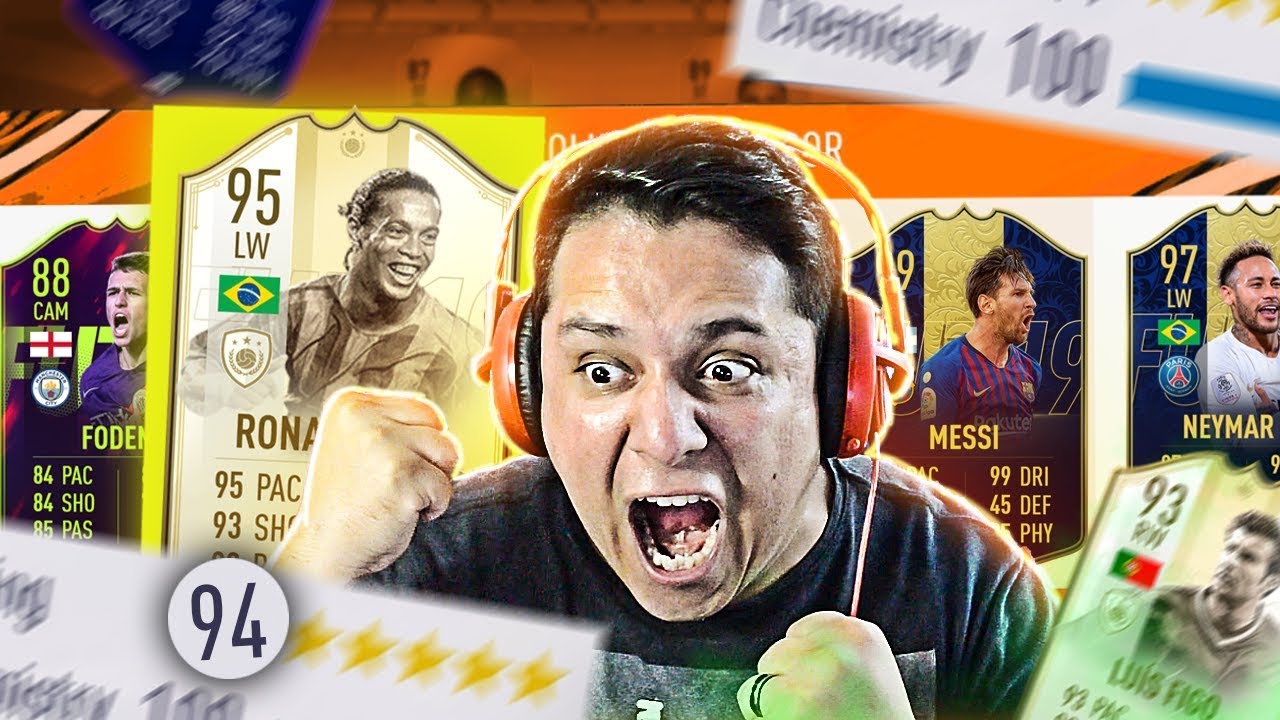 RONALDINHO NO DRAFT!!! FINALMENTE MITEI?! FIFA 19 FUT DRAFT!! 😱🔥