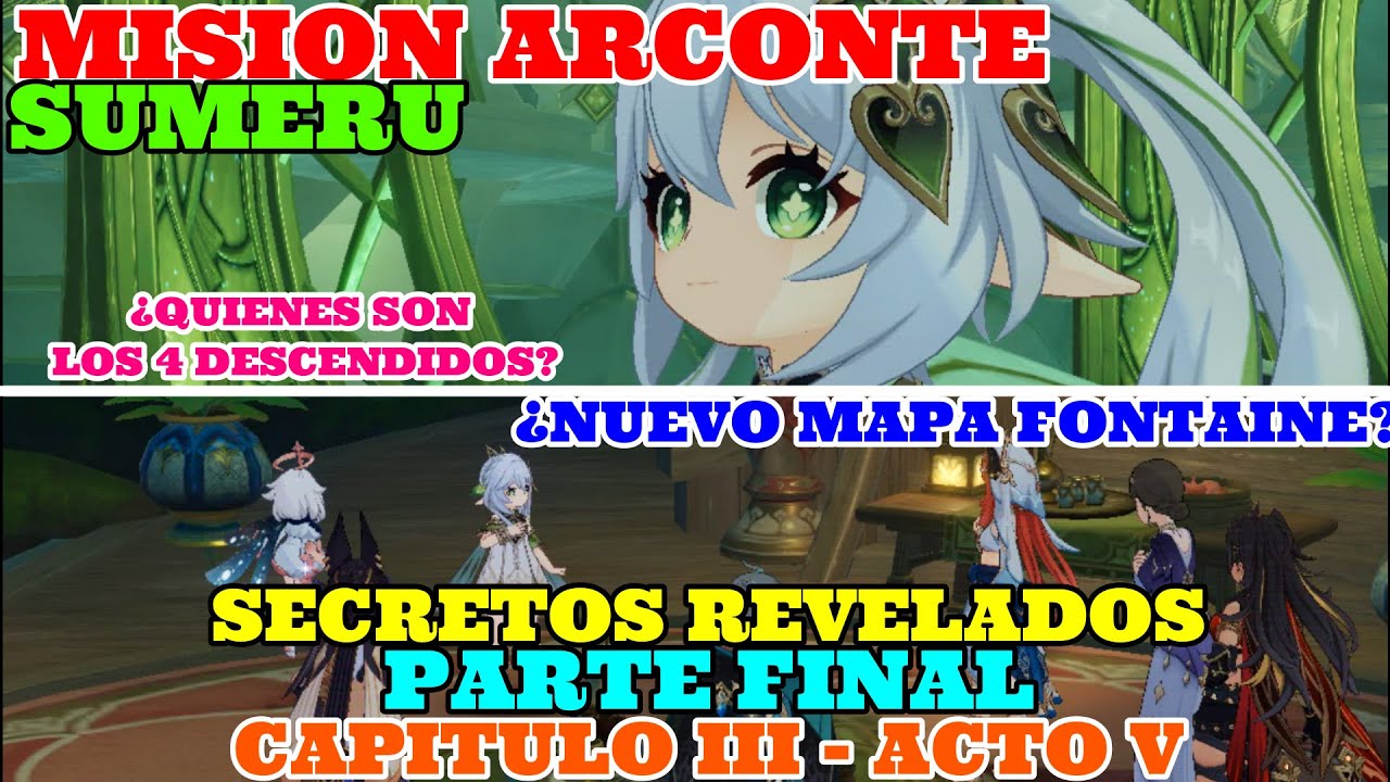 MISION ARCONTE 3.2 PARTE FINAL - &iquest;SERA PAIMON UNO DE LOS DESCENDIDOS?.