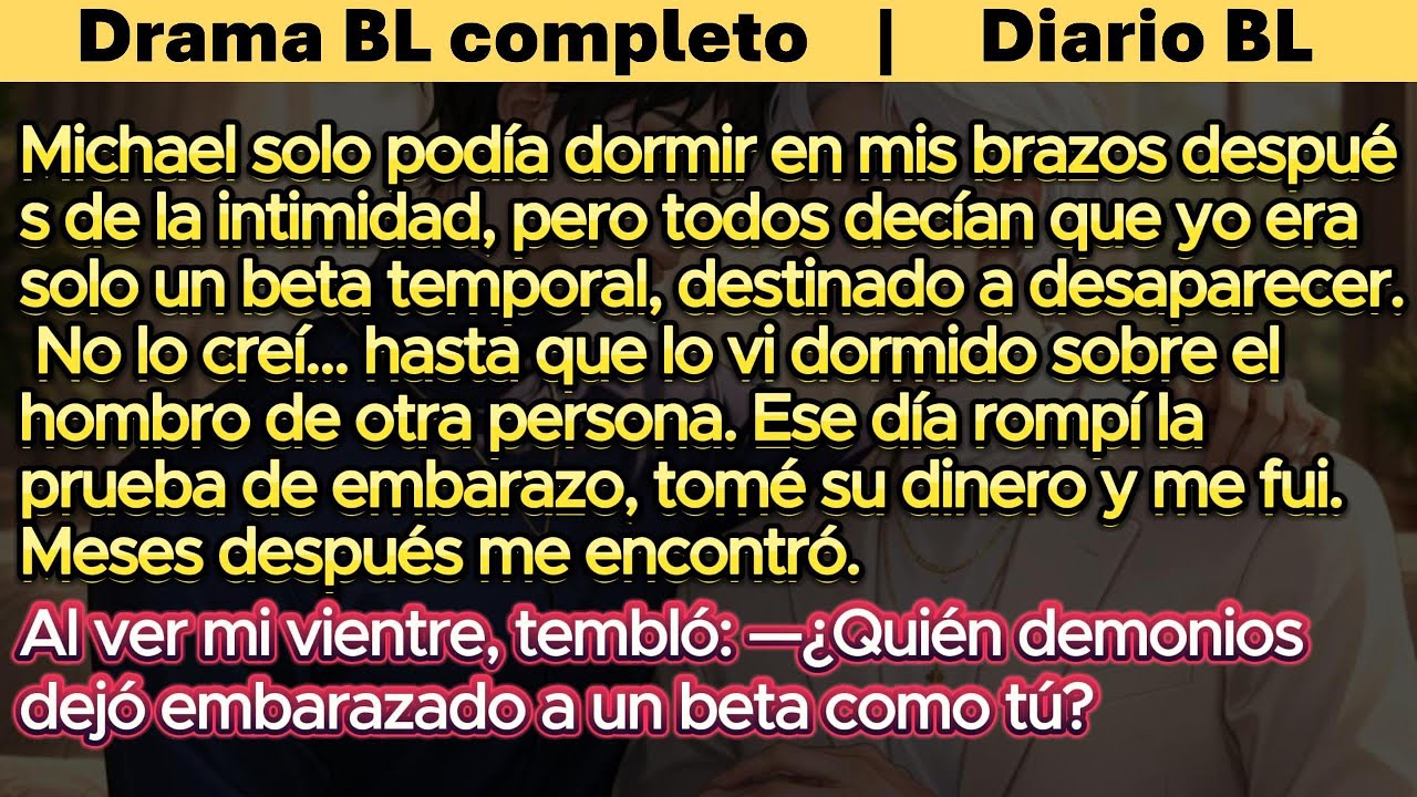 Solo fui un beta temporal… hasta que me fui embarazado y mi alfa, exigió saber quién era el padre.