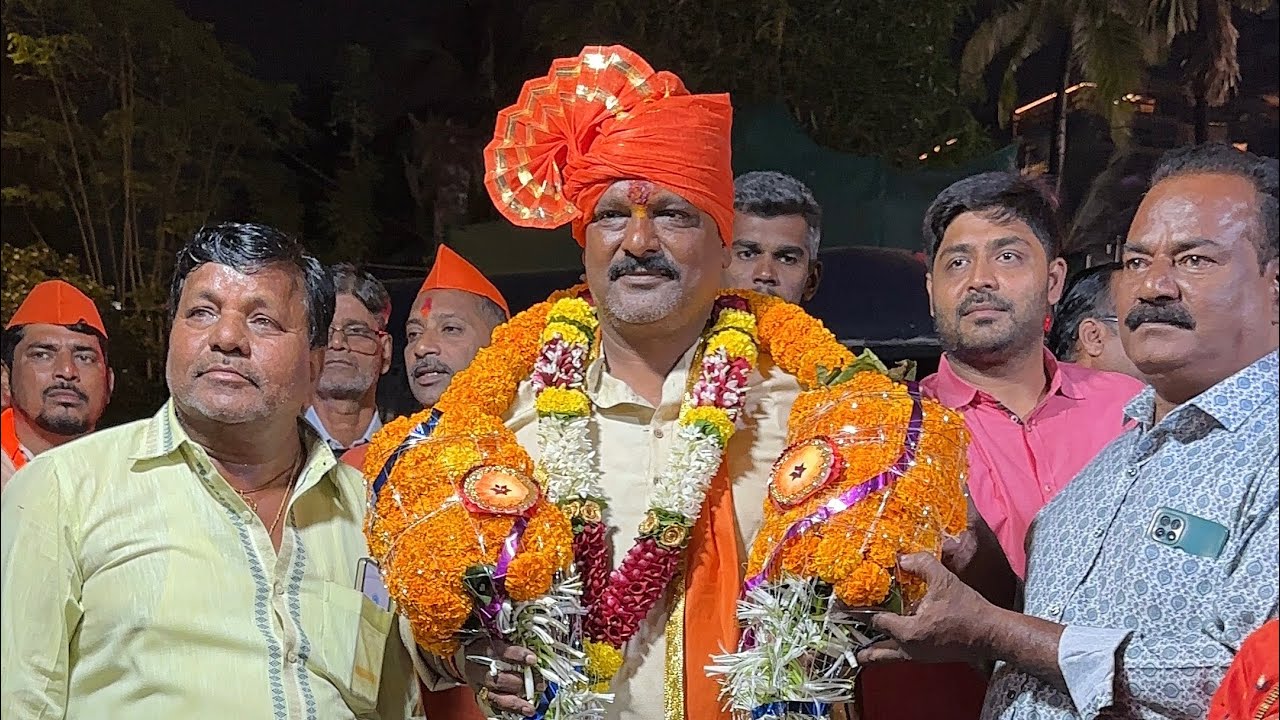 श्री. चिंतामणी निवाटे साहेब यांची भव्य विजयी मिरवणूक Shivshena Really Gazar Band Khar Danda Koliwada
