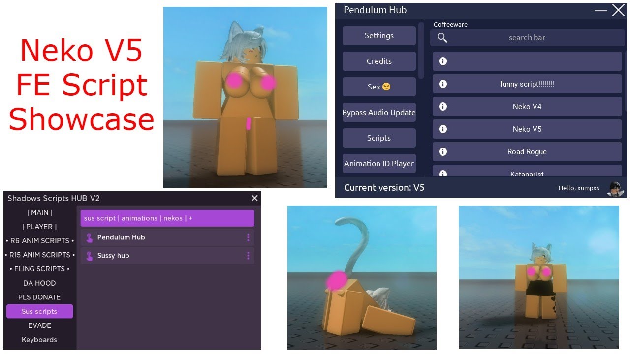 Xum's Exploits | Neko V5 Script Showcase
