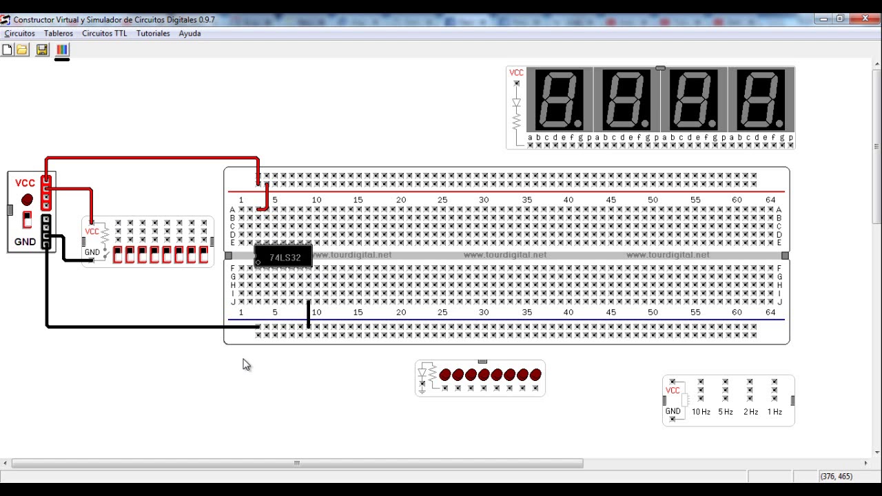 SD1 - 1: Uso de Protoboard Virtual para Simular Circuitos Digitales