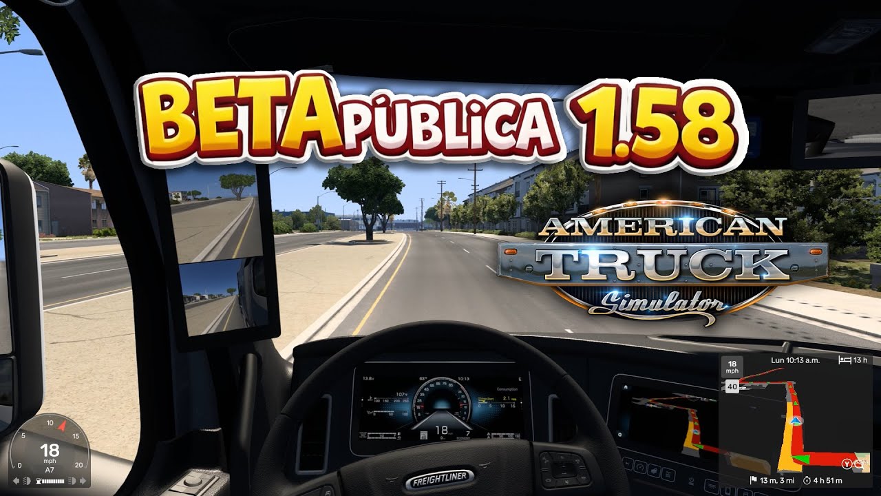 American Truck Simulator | BETA PÚBLICA 1.58 COMENTADO! | Nuevas Físicas del Camión + UI Renovada 👍