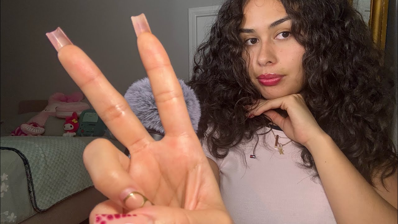 asmr : inaudible counting English + Spanish