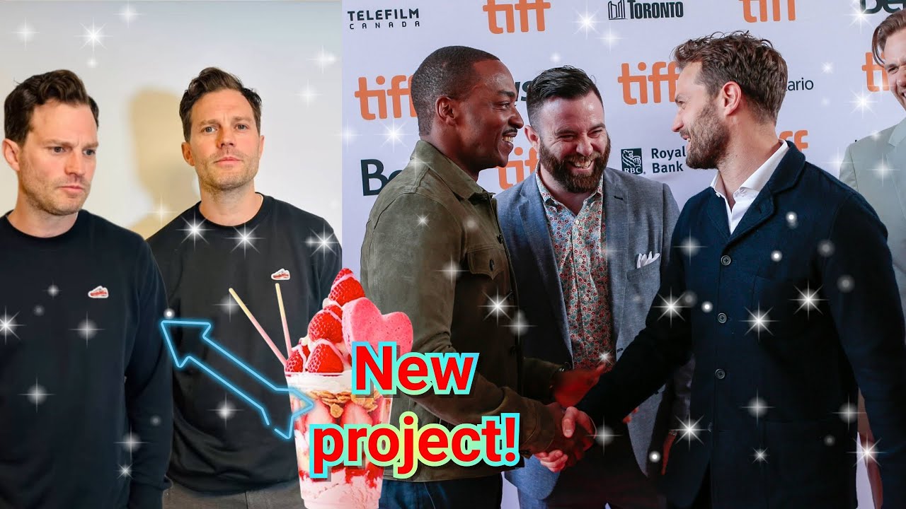 😍 NEW! GORGEOUS JAMIE DORNAN AND HIS NEW LOOK, PROBABLY FOR THE SERIES 