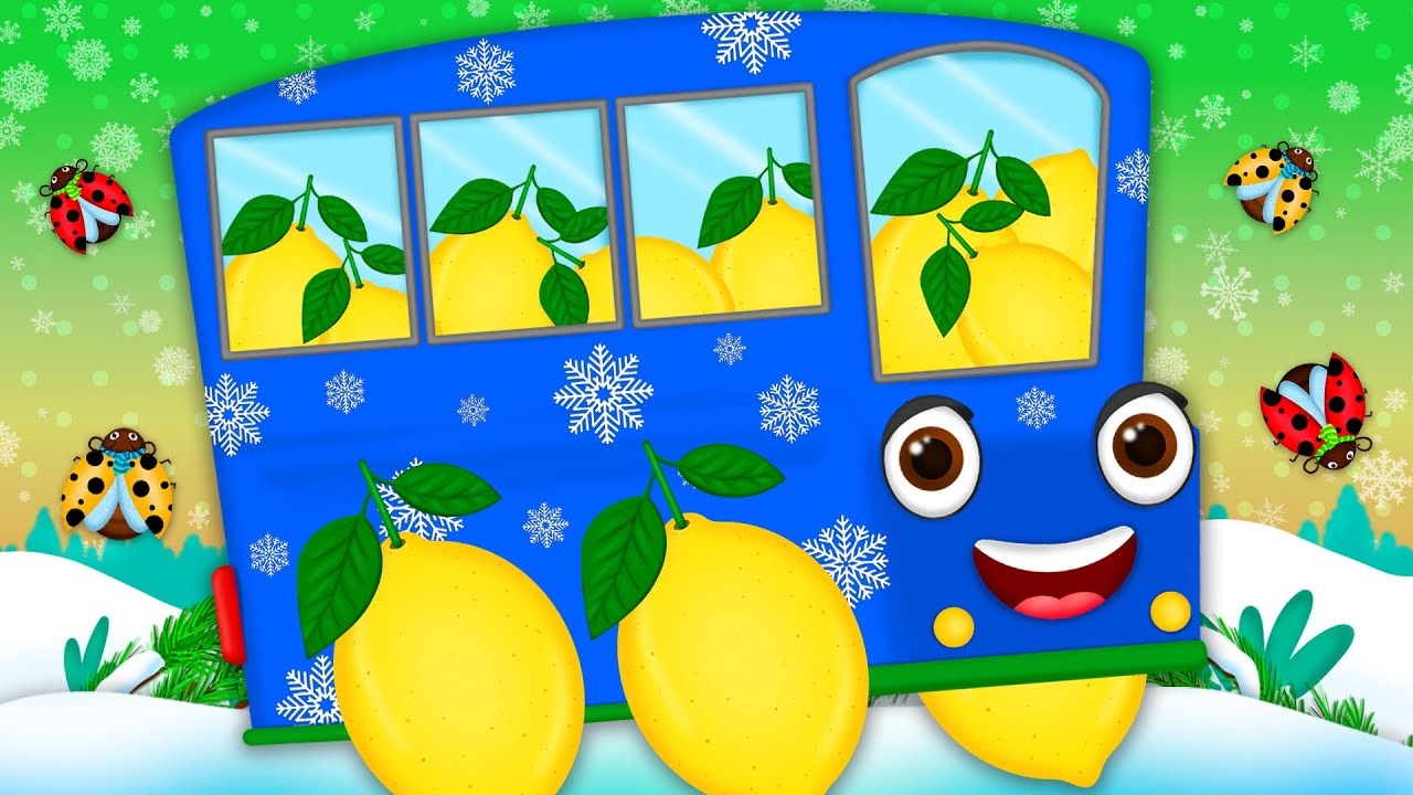 DZIECIĘCE HITY – Autobus – Owocowe koła – Piosenki dla Dzieci – Z Miłości do Dzieci