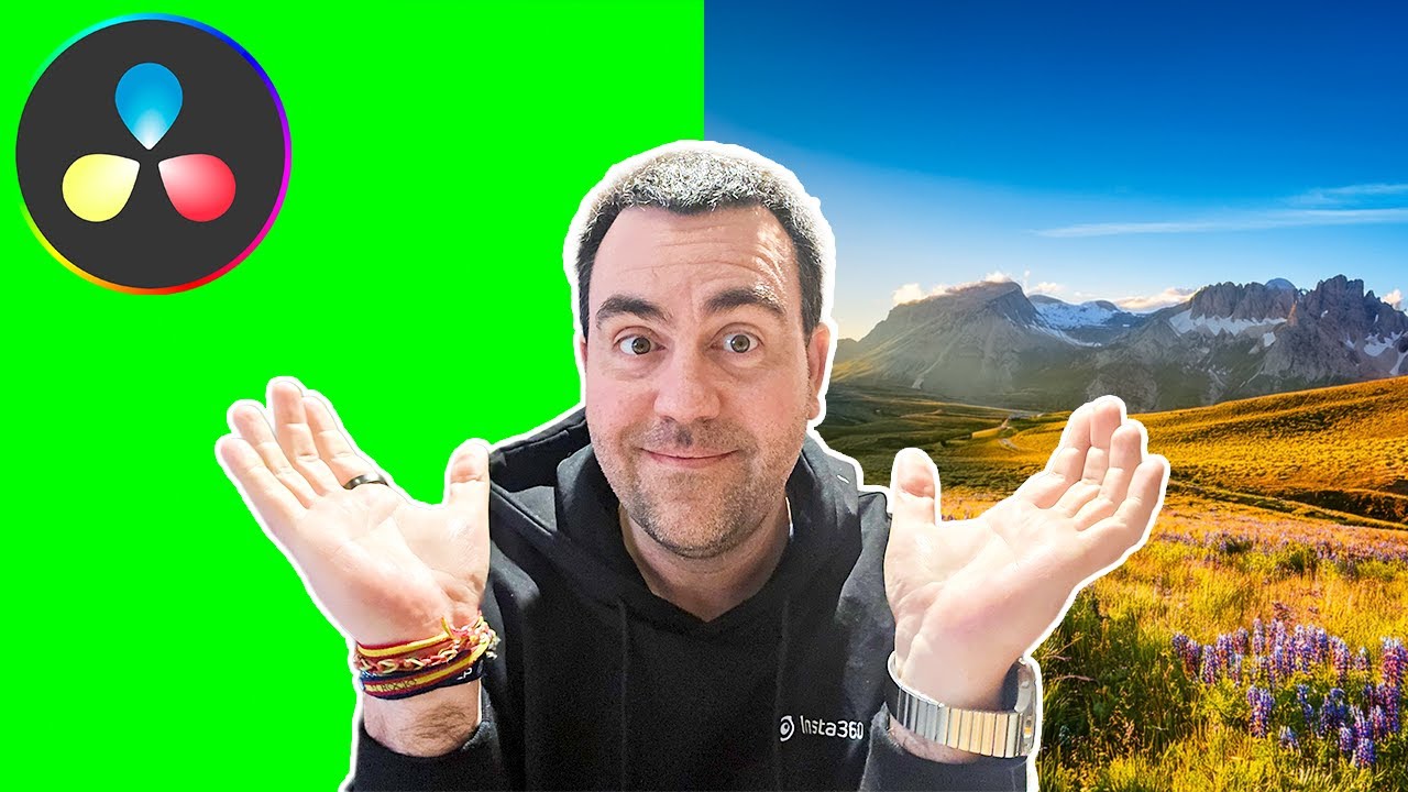 Eliminar CROMA VERDE en Davinci Resolve GRATIS | Tutorial