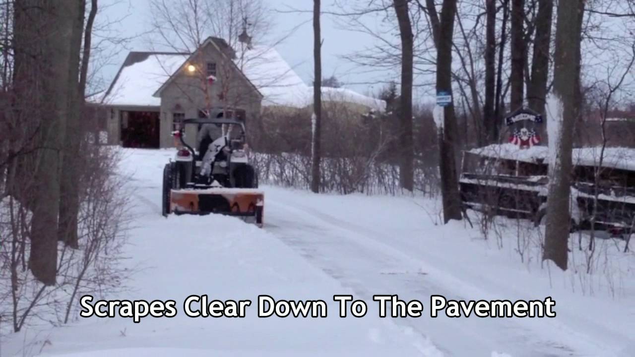 WoodMaxx SB-60  PTO Snow Blower Action Video