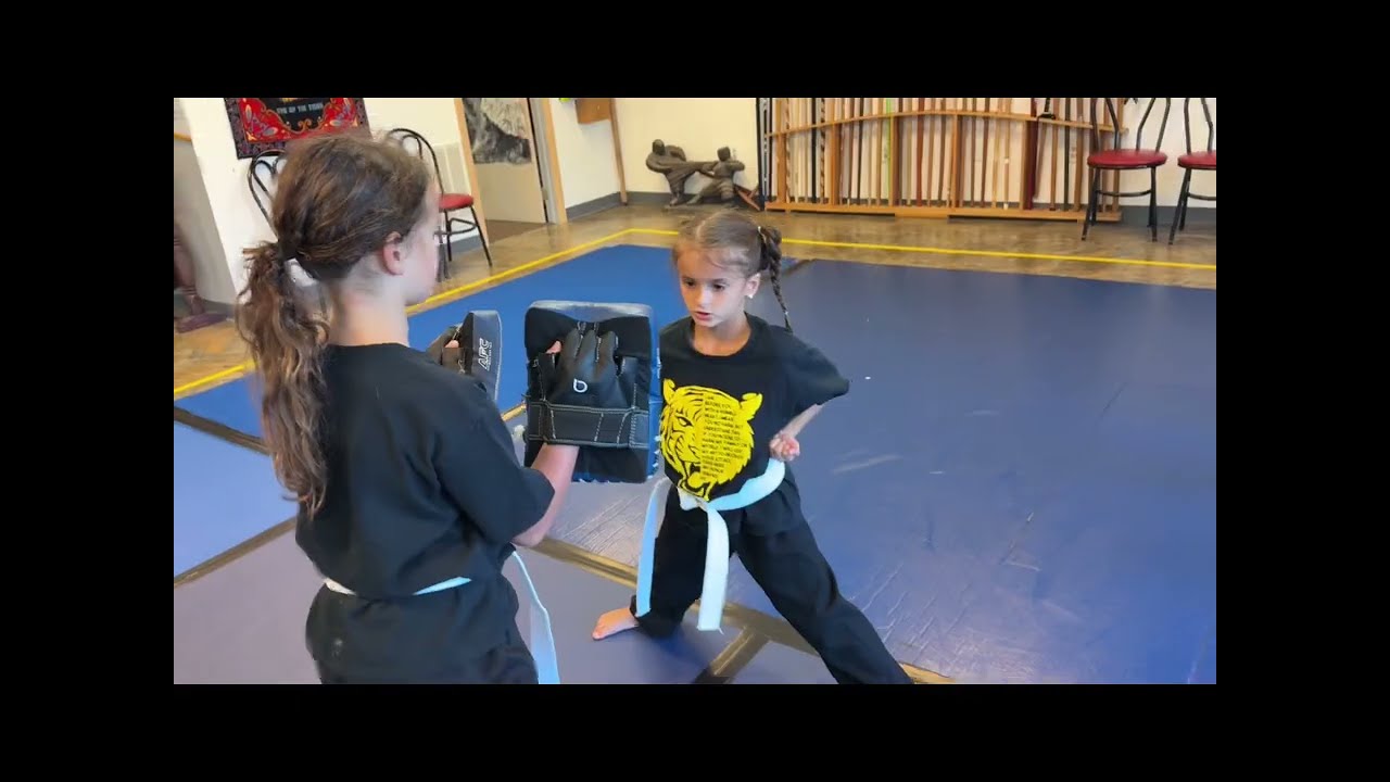 Mountaintop Martial Arts. Kids Karate-Do. Orange Belt Test. Alayia. 