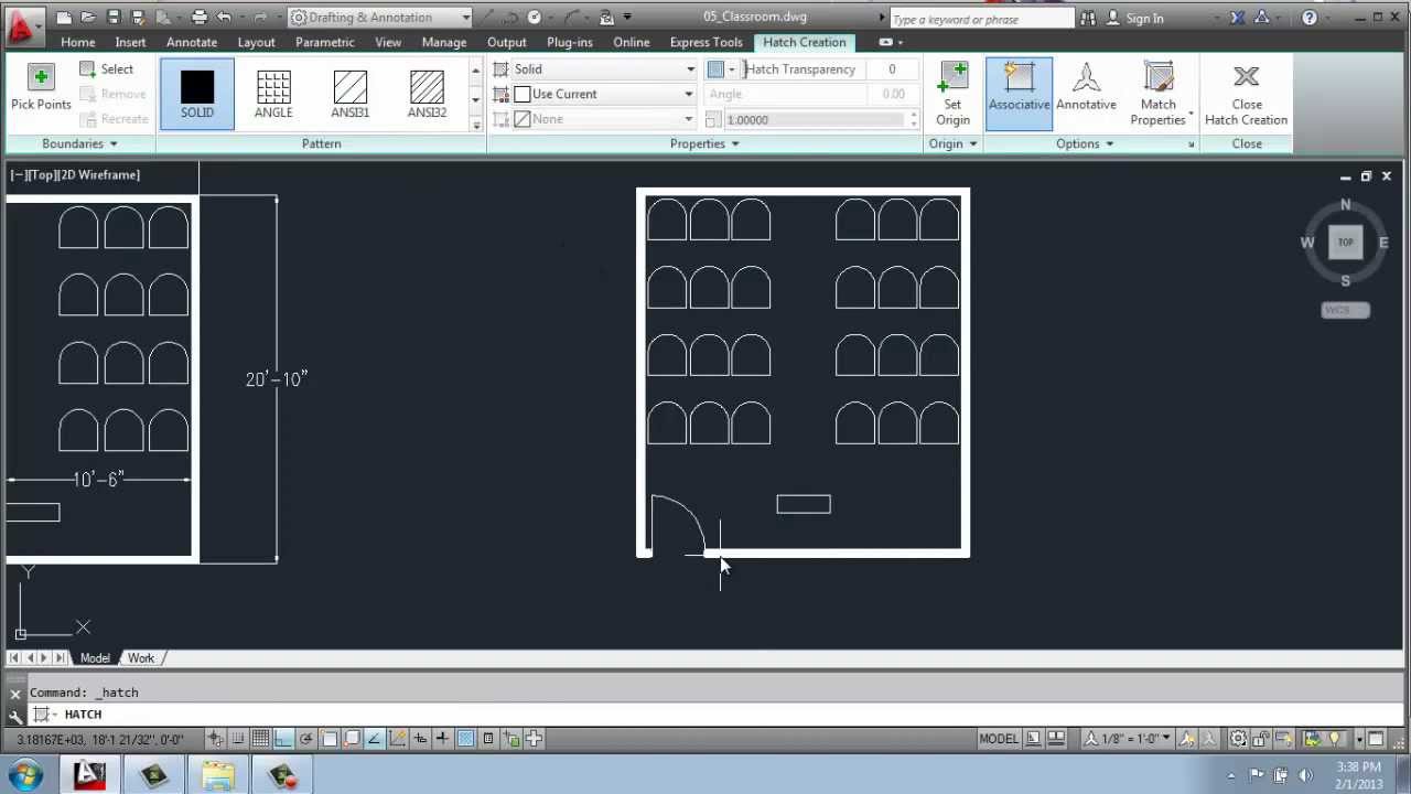 #29 - AutoCAD - 2D Drafting Basics - Classroom - Brooke Godfrey