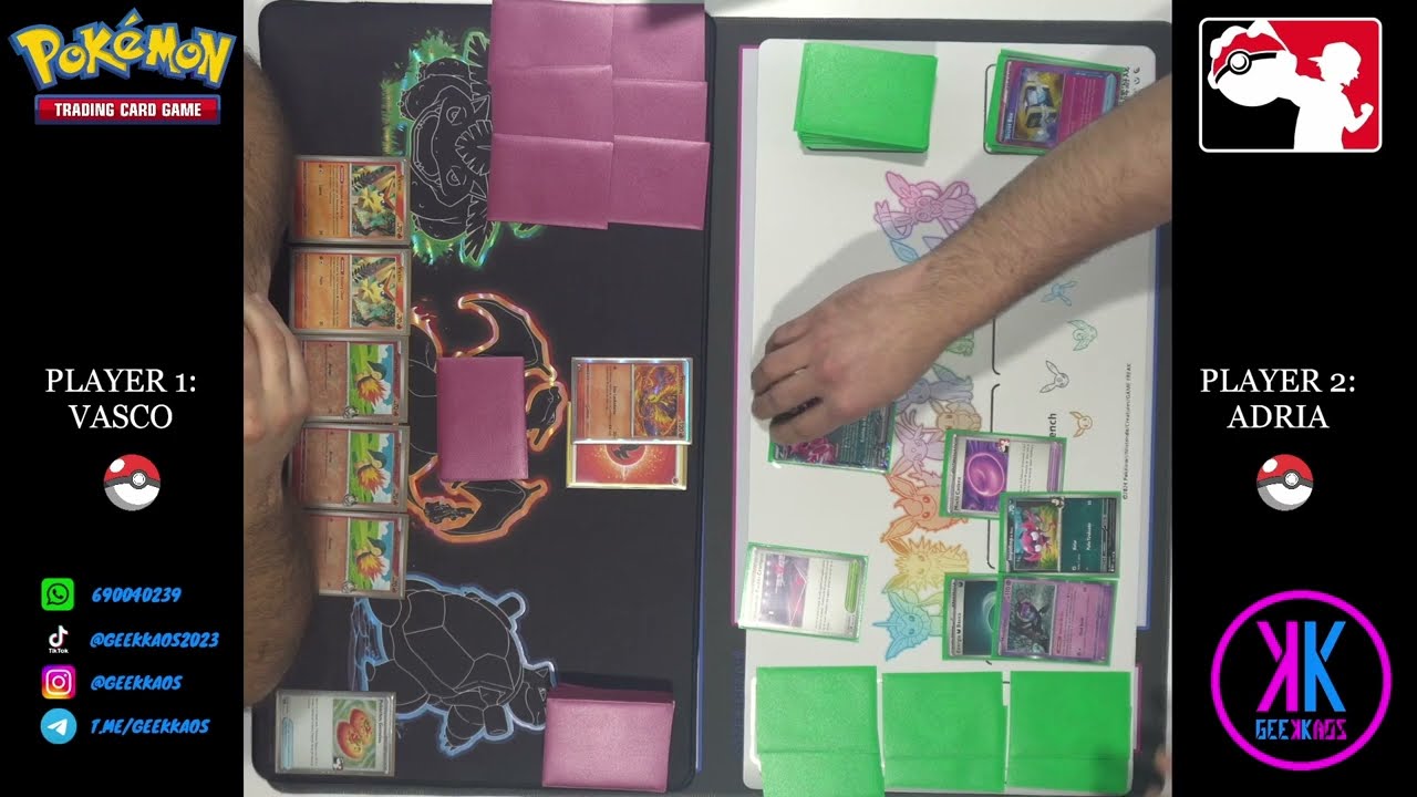 Pokémon Ronda 2 Vasco vs Adrià