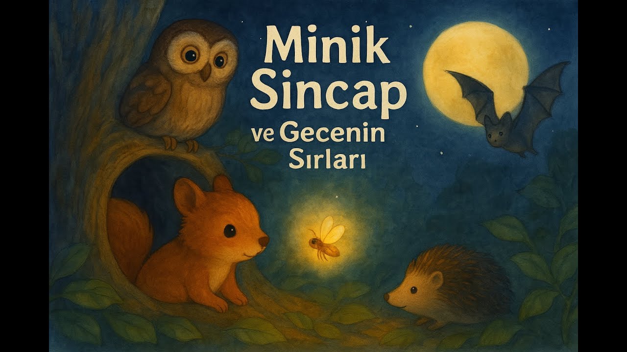 Minik Sincap ve Gecenin Sırları / Uyku Öncesi Sakin Masal