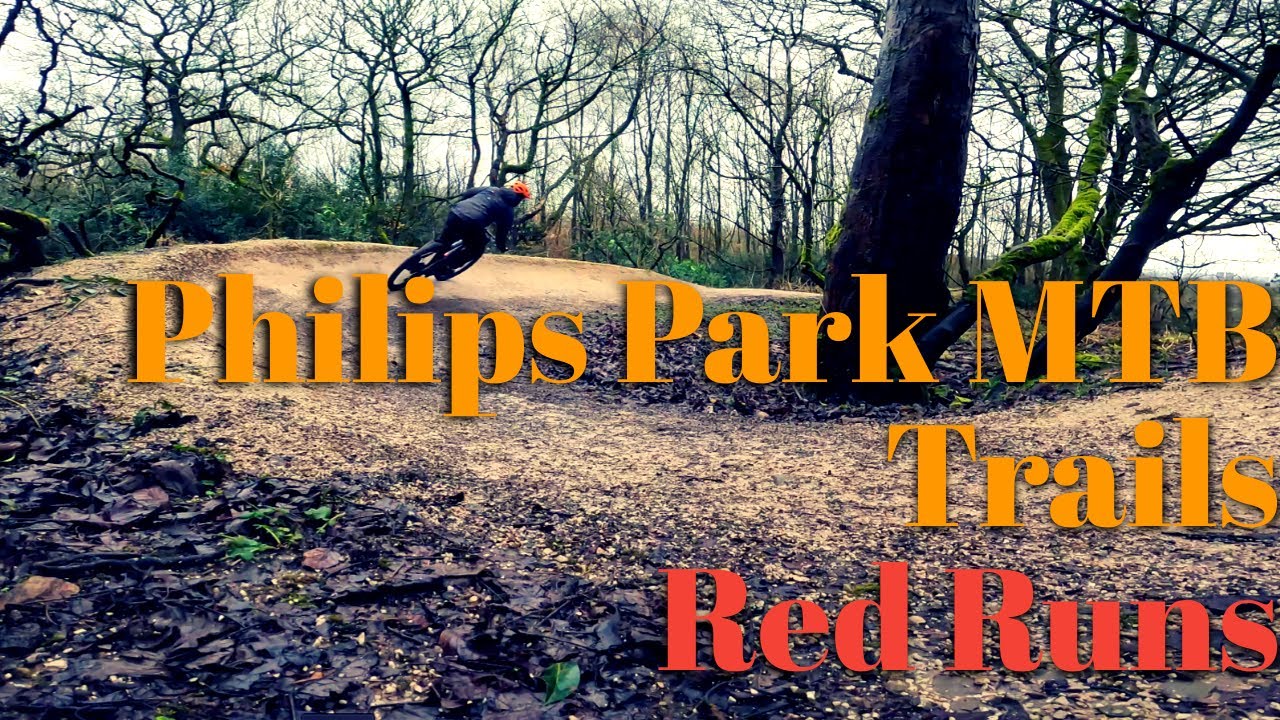 Philips Park MTB Trail (red runs) Whitefield