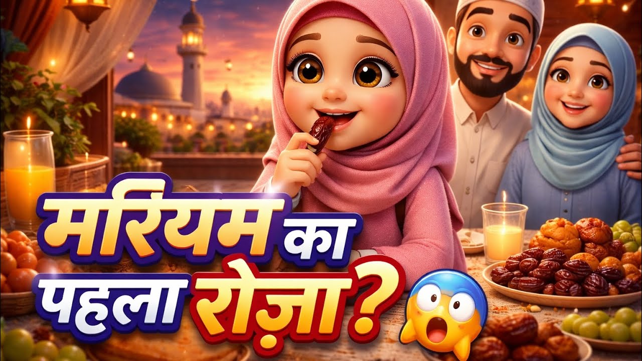 मरियम का पहला रोज़ा 😢 क्या वो पूरा कर पाई? | Ramadan Moral Story