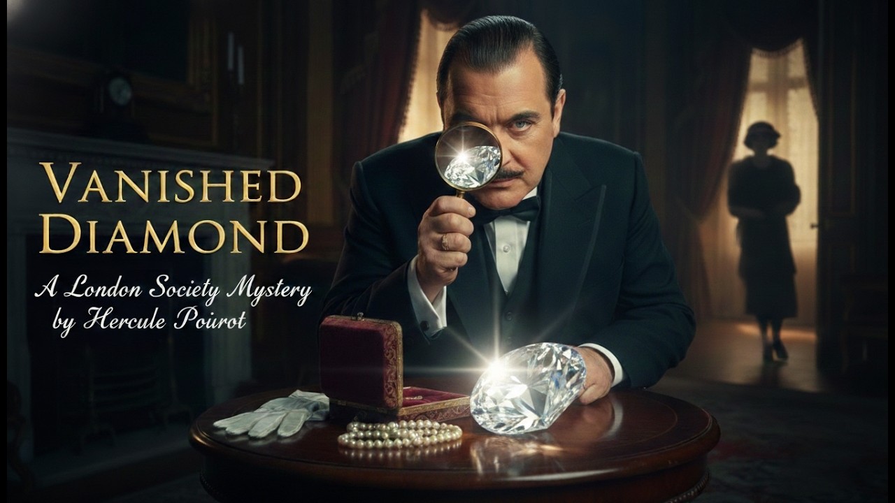 Poirot and the Vanished Diamond | A London Society Mystery Audiobook