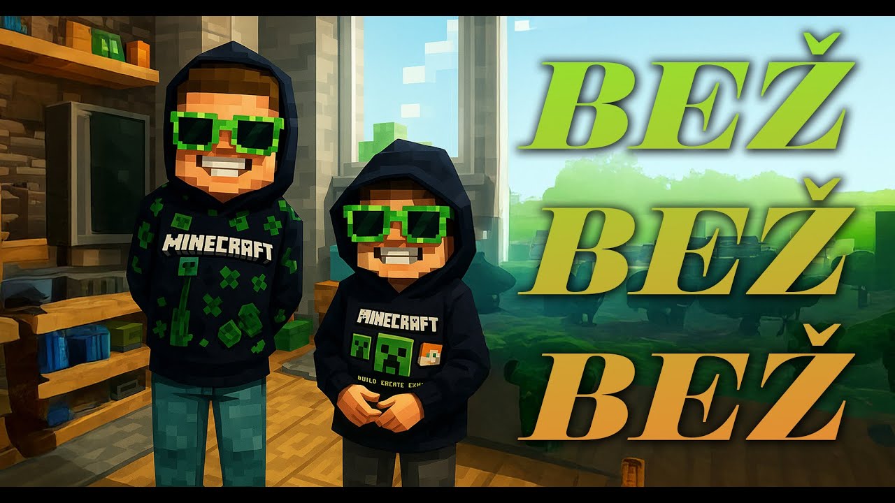 BEŽ BEŽ BEŽ  - M&E - MINECRAFT PIESEŇ