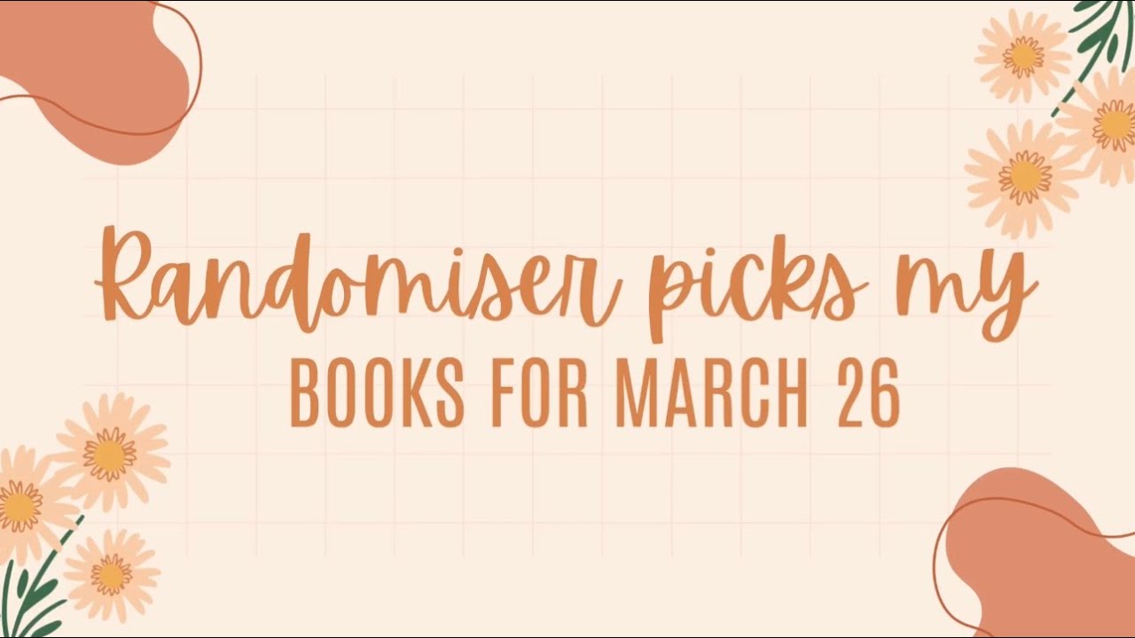 March 2026 Randomiser Picks My Colouring Books
