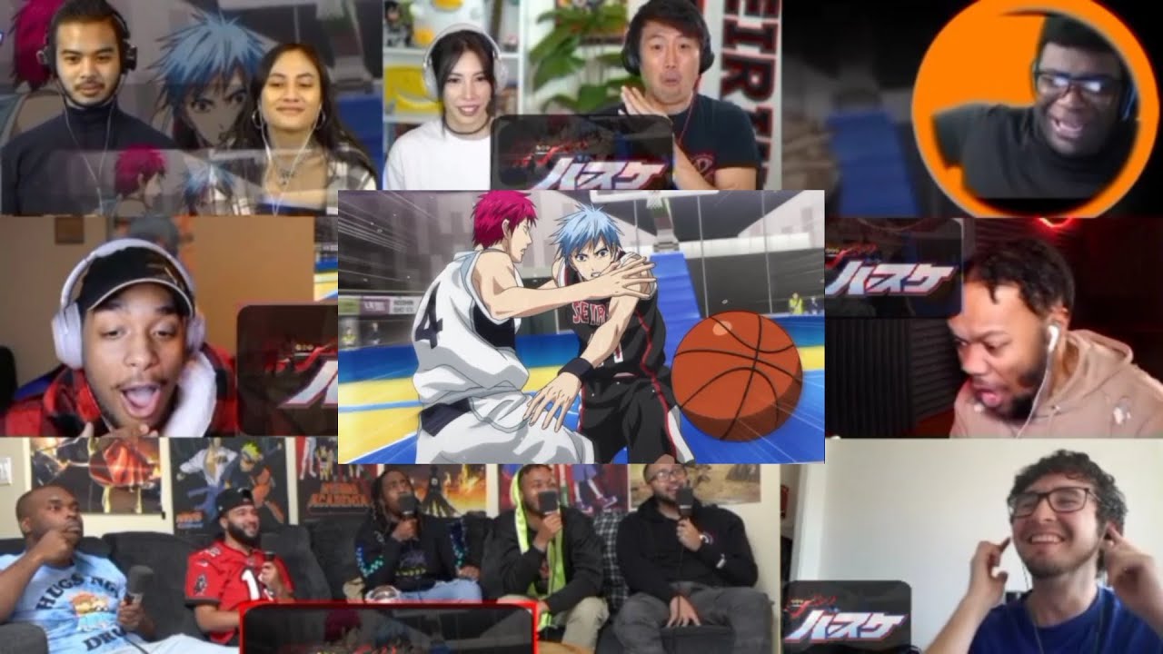 KUROKO QUASI EMPEROR EYE || Kuroko no Basket Season 3 Eps 23 || Reaction Mashup