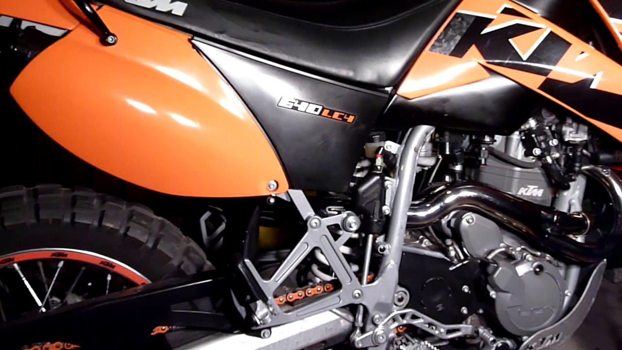 KTM LC4 640 valve adjustment