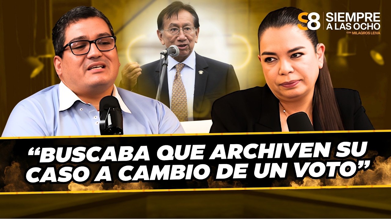 Abogado REVELA que BALCÁZAR buscó ARCHIVAR SU CASO a cambio de un VOTO| #S8