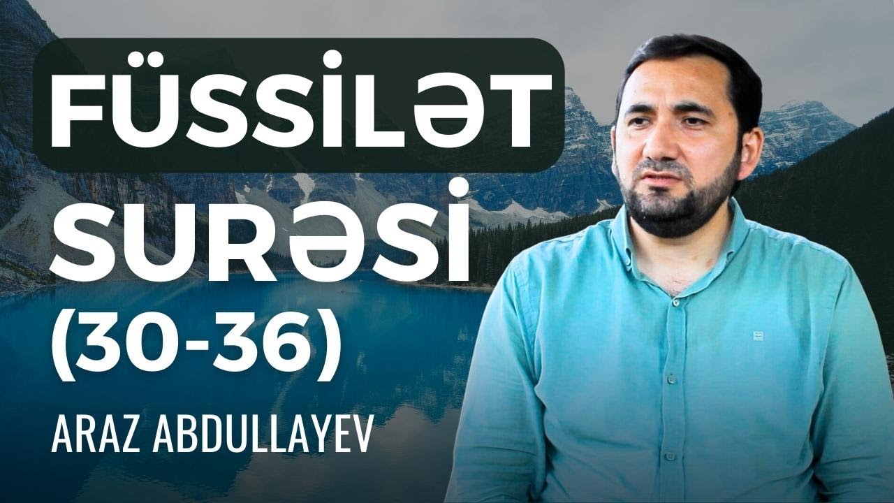 Qorxmayın, Sizə Vəd Olunan Cənnətlə Sevinin! | Möhtəşəm Qiraət - Araz Abdullayev