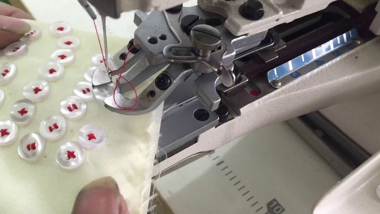 JEMA - JM 2373 Düğme Dikme Makinesi (Yöntem Makina)