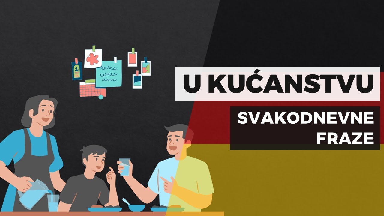 Svakodnevne fraze u kućanstvu na njemačkom jeziku | Praktični njemački