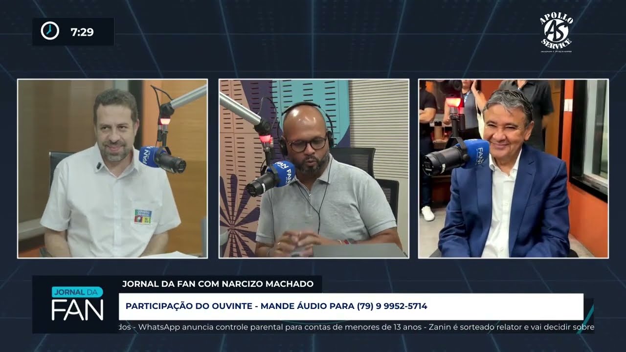 Entrevista com os ministros Guilherme Boulos e Wellington Dias