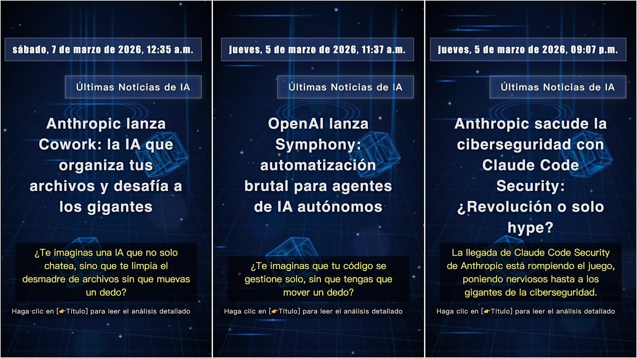 Noticias de Tecnología IA: lunes, 9 de marzo de 2026, 08:38 p.m. #QixNewsAI