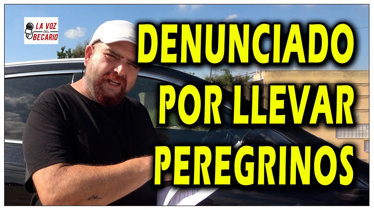 Denunciado por llevar peregrinos en su coche en el Camino de Santiago