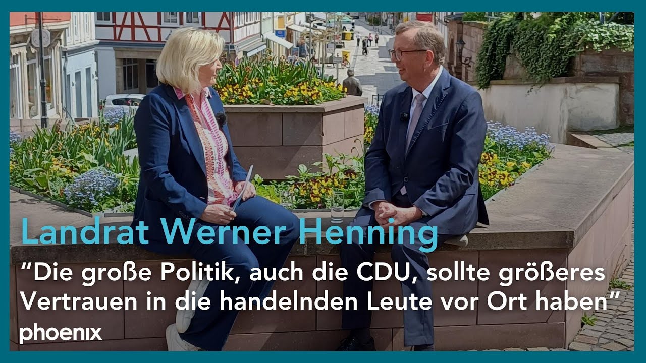 phoenix persönlich: Werner Henning (Landrat Eichsfeld) zu Gast bei Inga Kühn | 10.05.2024
