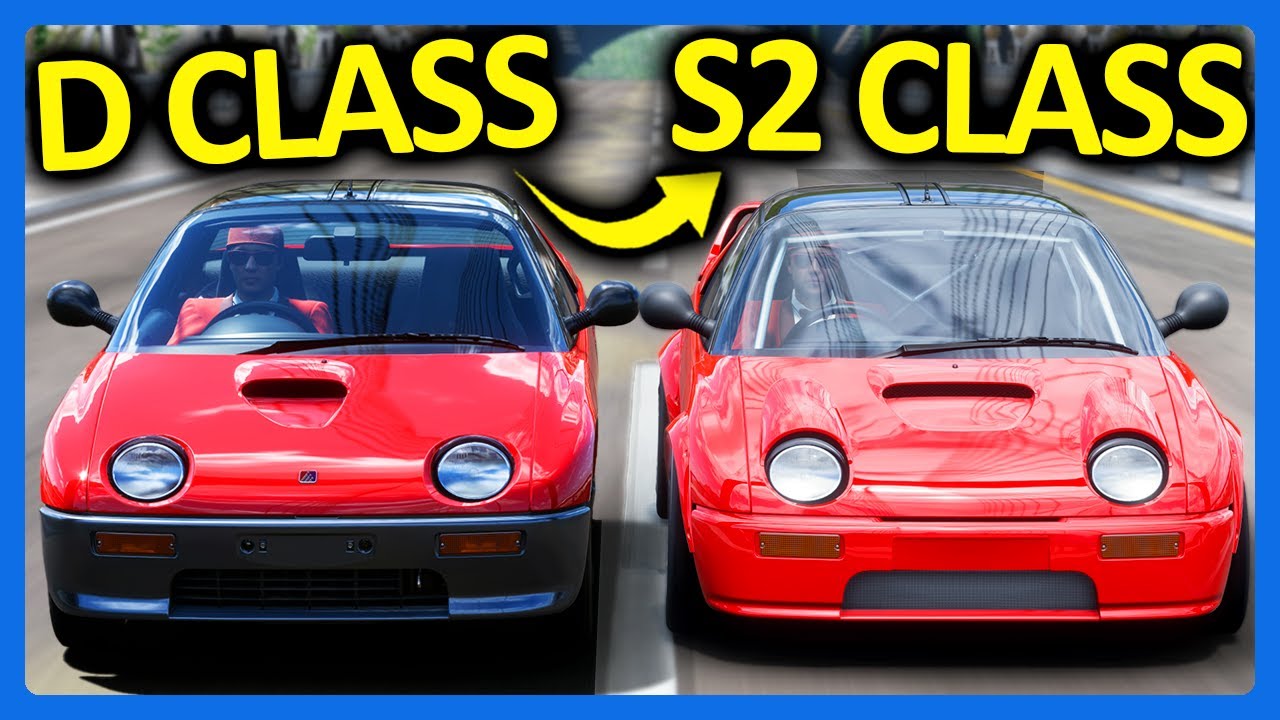 Forza Horizon 5 Online : Best D Class to S2 Class Car Challenge!!