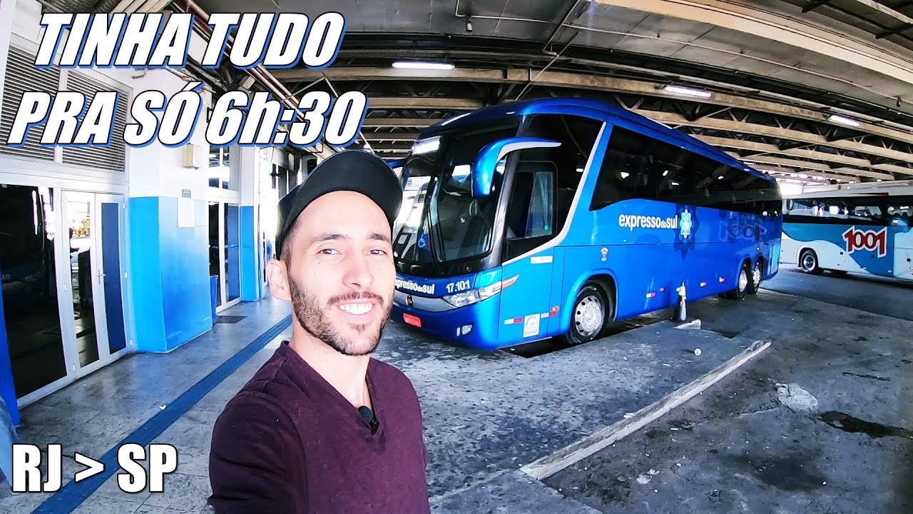 O melhor convencional que já viajei até agora | Rio para São Paulo com a Expresso do Sul