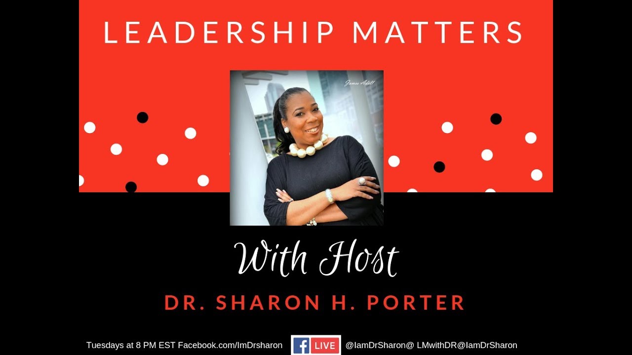 Leadership Matters with Dr  Sharon  |  Guest Dr  David R  Schuler, Superintendent