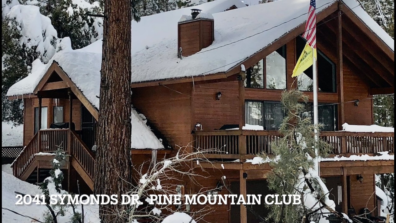 Потрясающий обзор дома в жилом комплексе Pine Mountain Club | 2360 кв. футов + участок под застро...