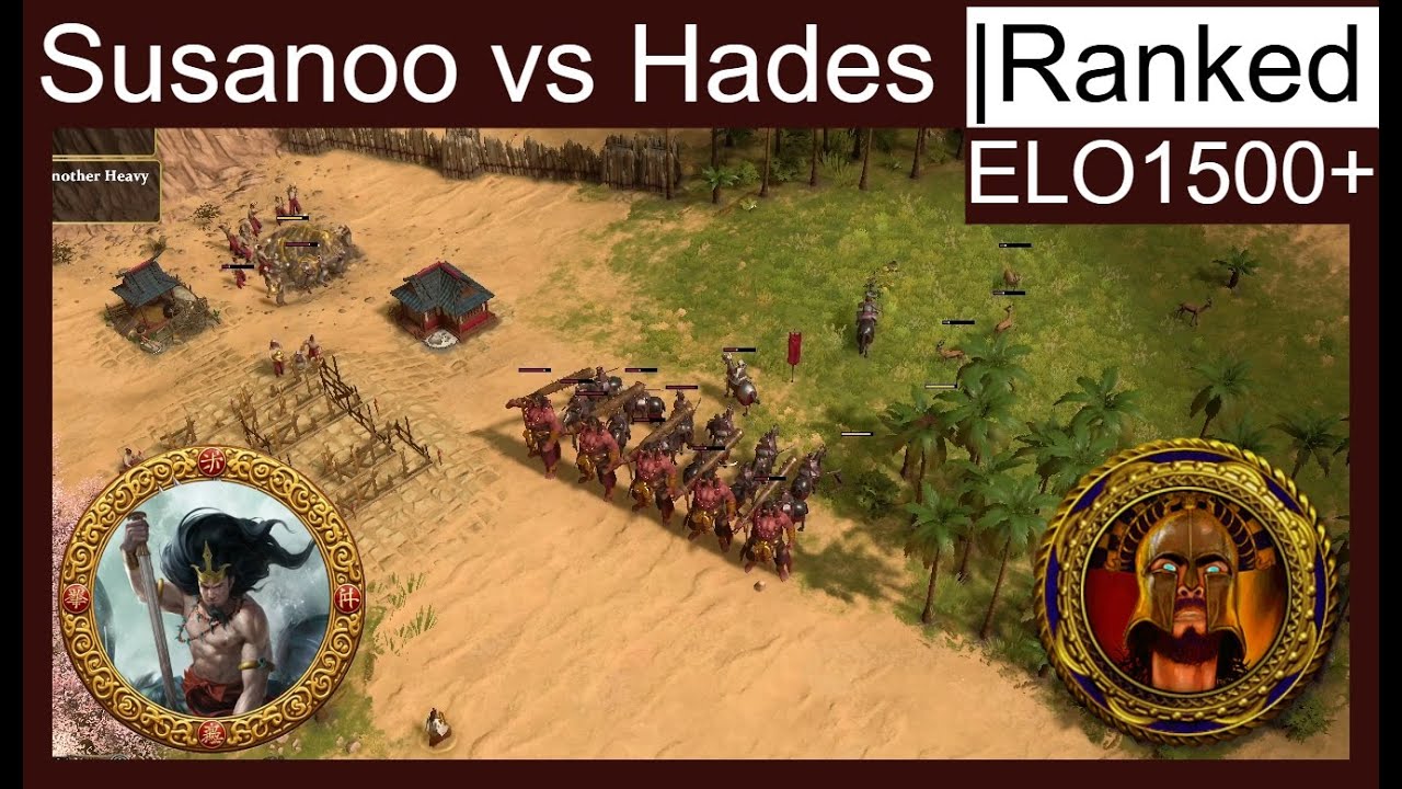 Susanoo vs Hades | 1v1 Ranked | Age of Mythology Retold