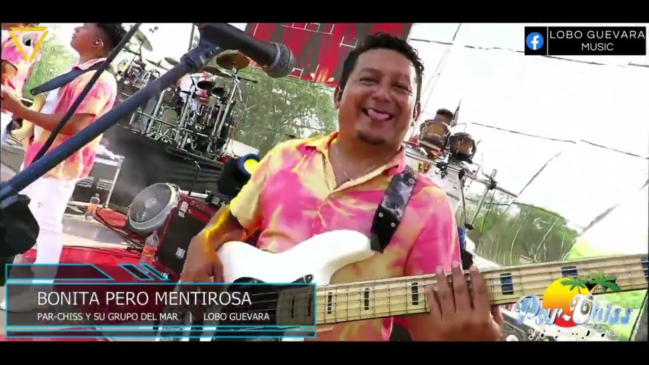 🎶Bonita pero Mentirosa🔥 Par-chiss y su Grupo del Mar EN VIVO✨ Cumbia clásica para bailar💃🕺