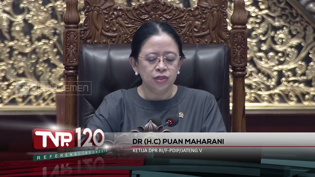 Pimpinan DPR RI : Revisi UU Hak Cipta Dan RUU PPRT Resmi Jadi Usul Inisiatif DPR - TVR 120
