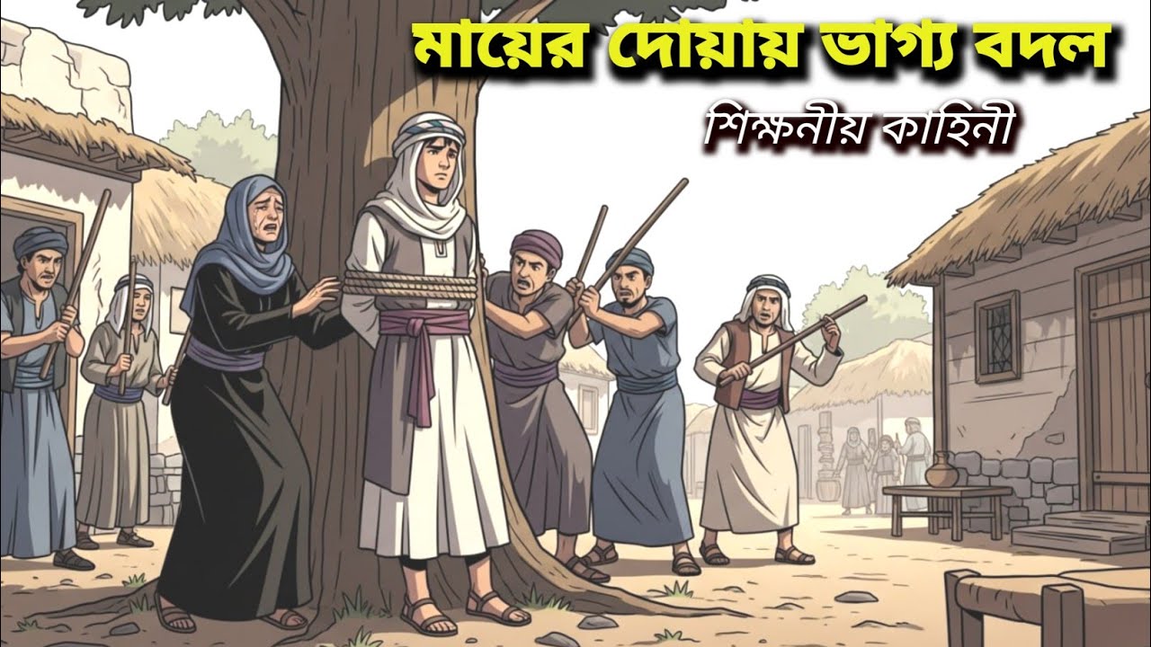 মায়ের দোয়া বদলে দিলো ছেলের ভাগ্য | ইসলামিক গল্প | শিক্ষণীয় কাহিনি | Nobobi Stories