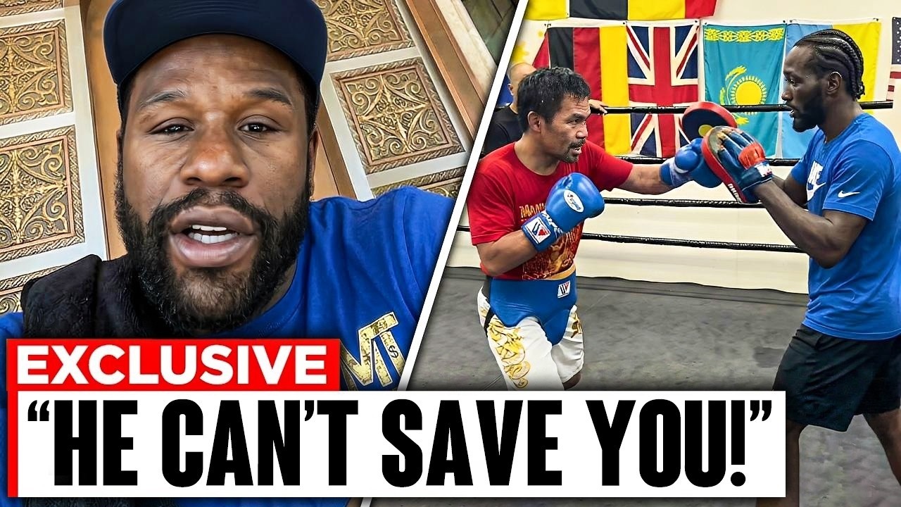Floyd Mayweather REACTS To Manny Pacquiao TRAINING With Terence Crawford Before Fight