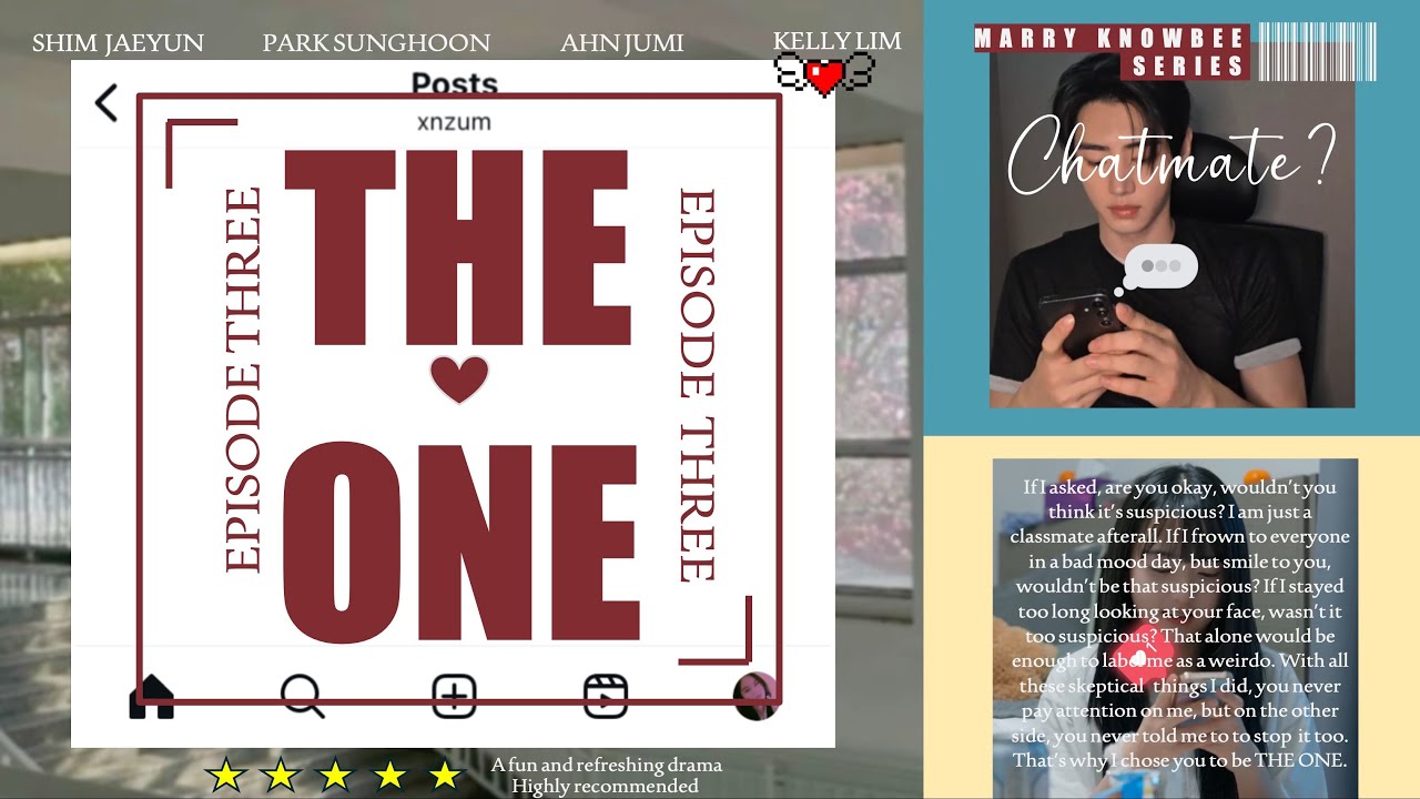 [3/12]THE ONE_ Chatmate?_ Серия ENHYPEN SUNGHOON_ Эпизод три